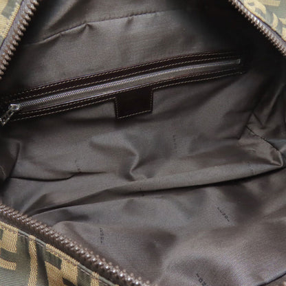 Fendi Zucca Pattern Handbag Canvas