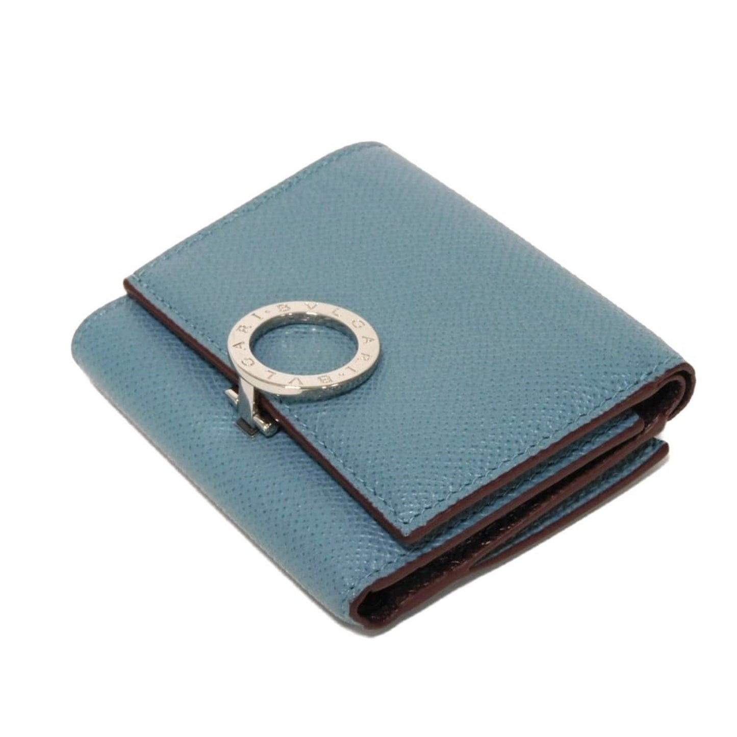 Leather Bvlgari Wallet (Tri-Fold)