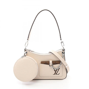 Louis Vuitton Malellini Handbag Leather Epi