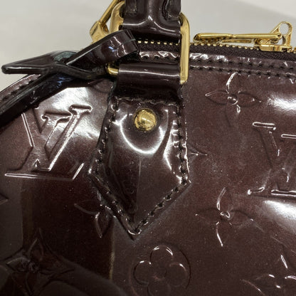 Louis Vuitton Vernis Alma Bb Handbag M91678 Amaranth