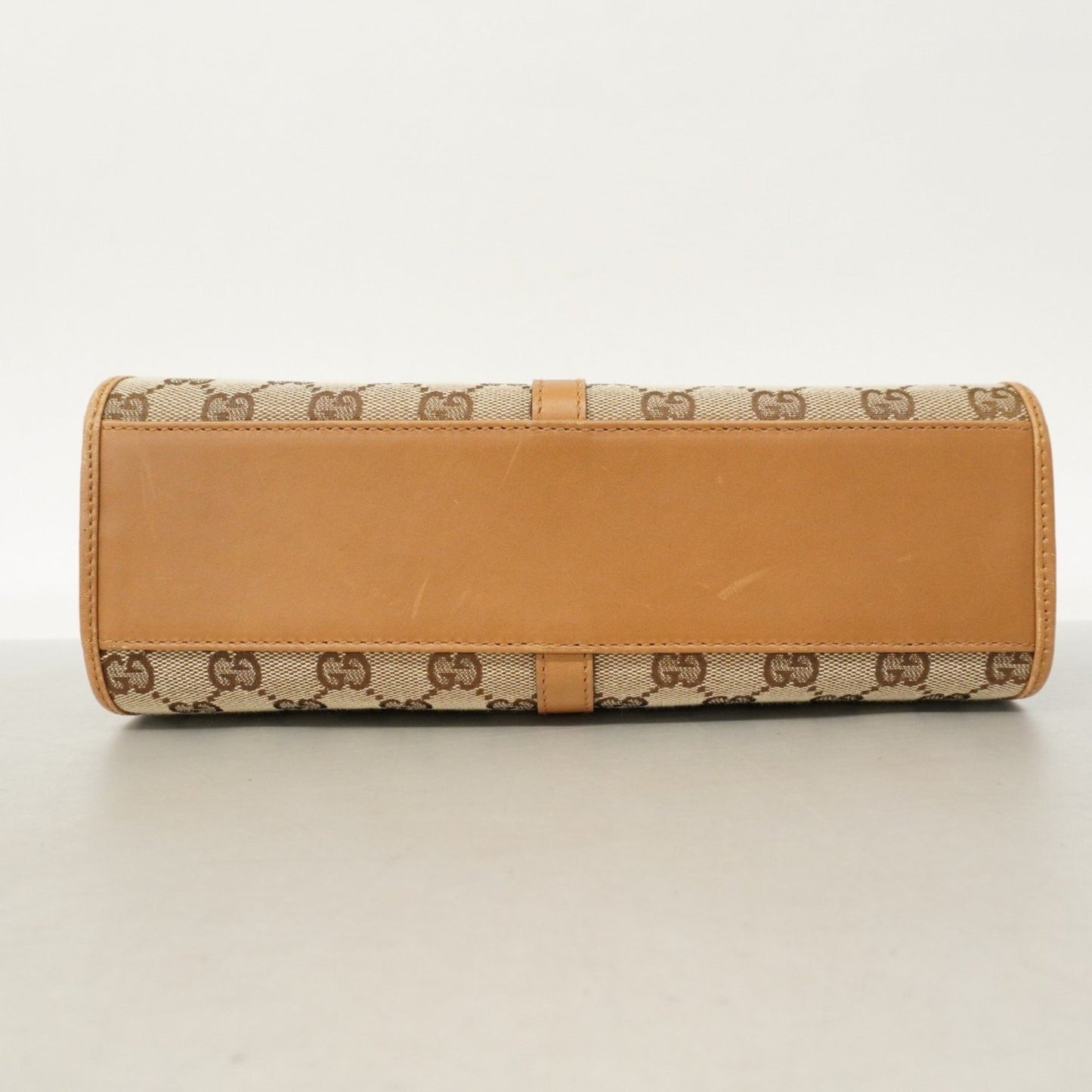 Gucci Gg Canvas Jackie Handbag 01721 Brown