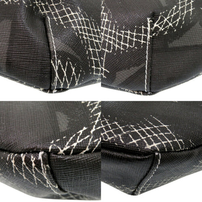 Burberry Tb Monogram Body Bag Waist Pvc Black 1380Burberry
