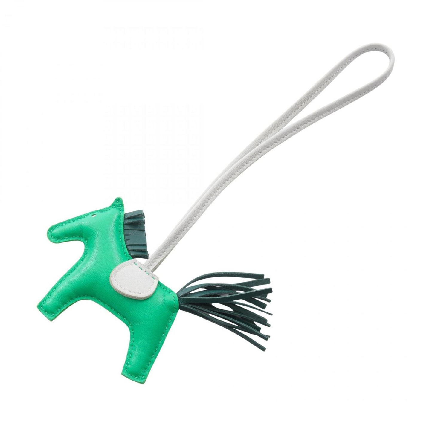 Hermes Herms Rodeo Pm Mint Malachite Blue Brume Charm Accessory By Anjo Miro