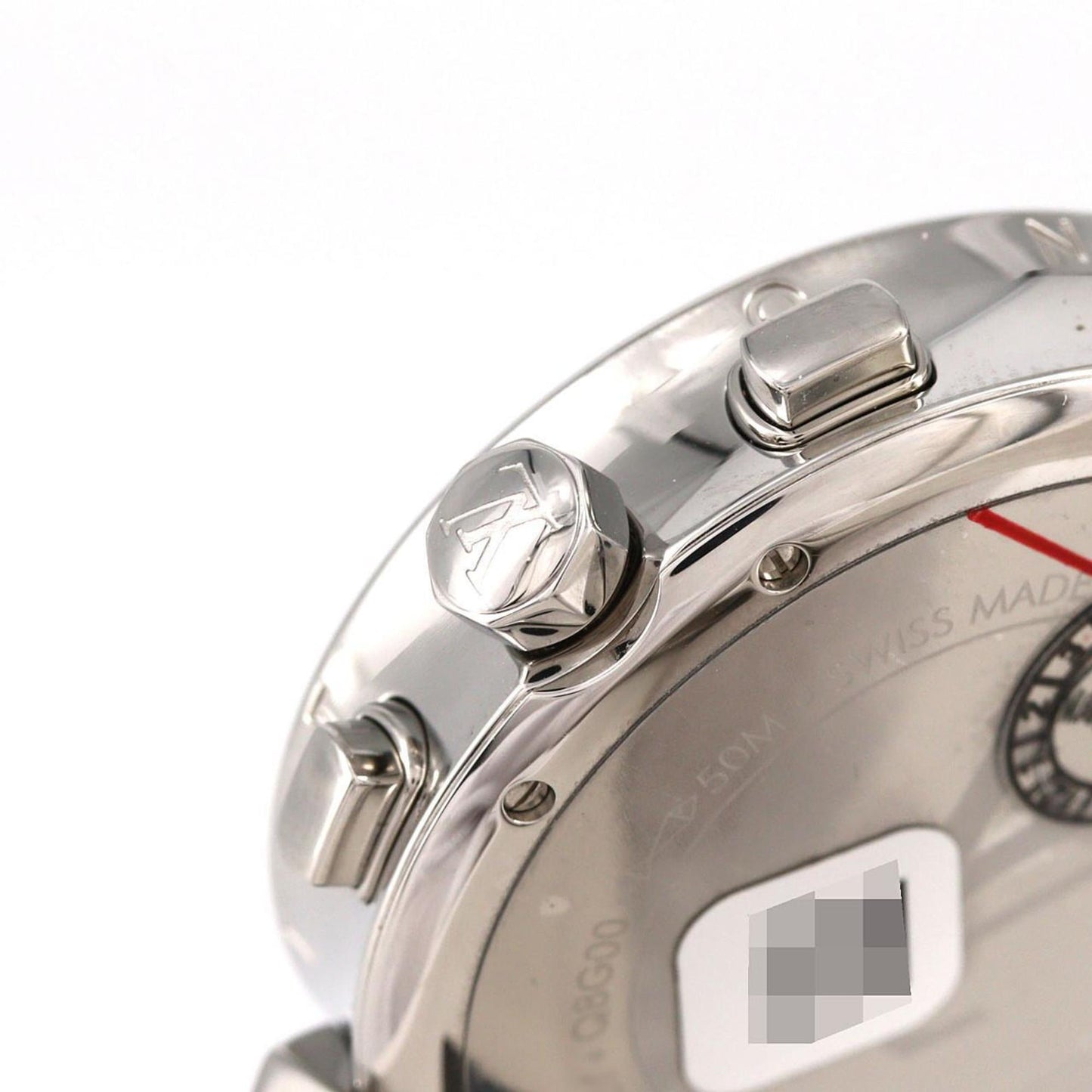 Louis Vuitton Tambour Moon Star Chronograph Q8G00 Stainless Steel Quartz Watch