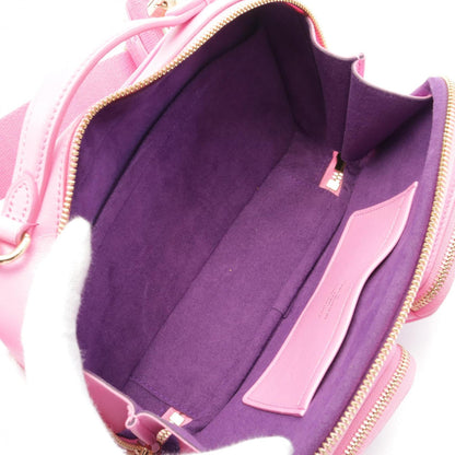Louis Vuitton Utility Crossbody Rose Handbag Leather