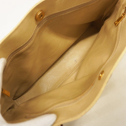 Calfskin Chanel Tote Bag Grained