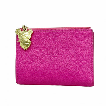 Louis Vuitton Monogram Empreinte Portefeuille Lisa Wallet M14087 Pink