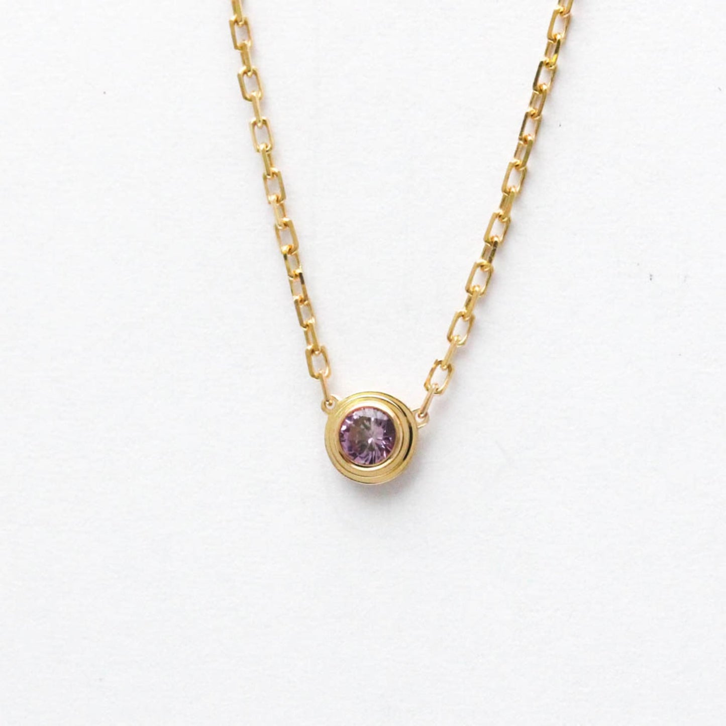 Cartier D'Amour Necklace Pink Sapphire Pink Gold (18K) Sapphire Men