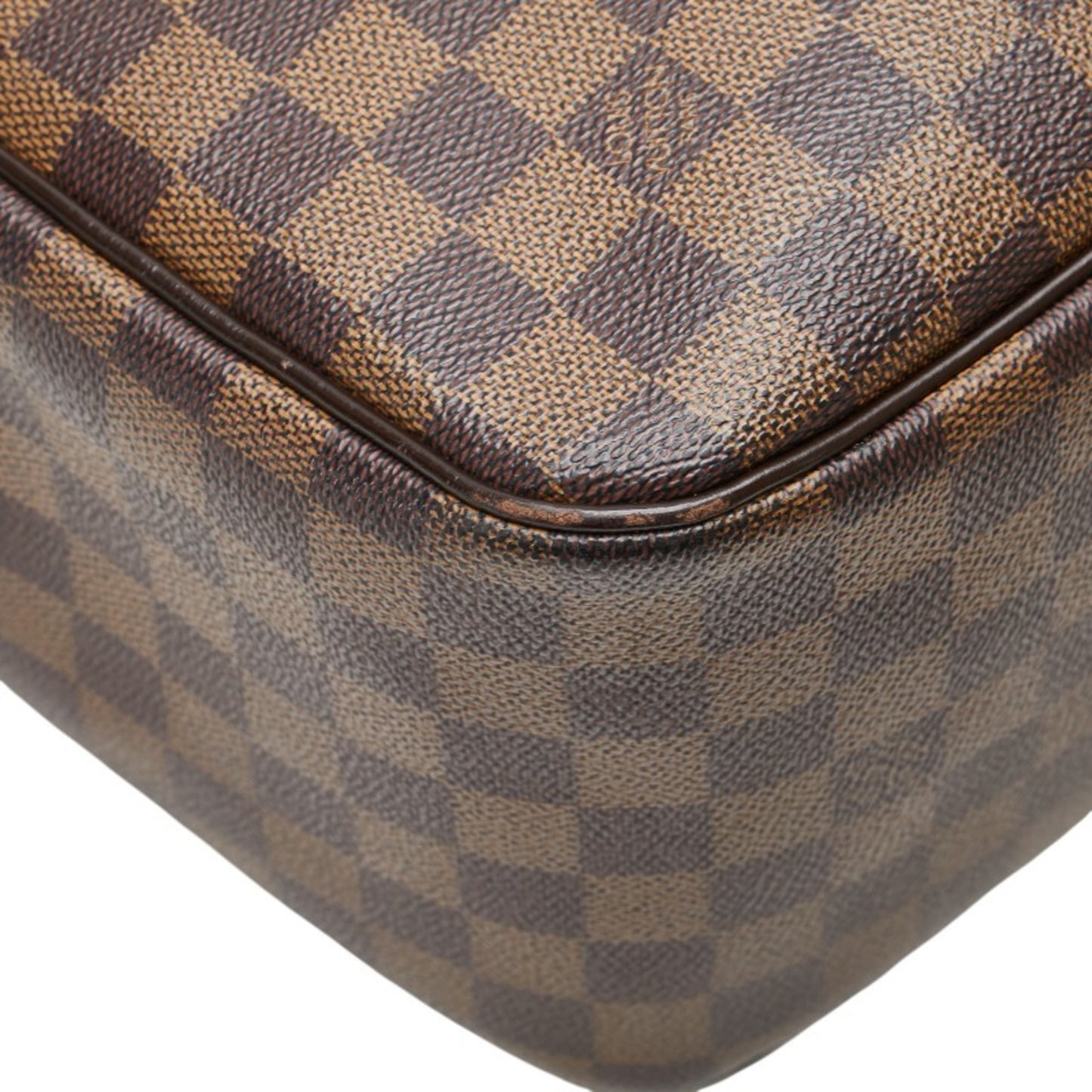 Louis Vuitton Damier Parioli Gm Tote Bag N51124 Ebene Brown Leather