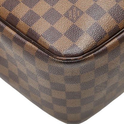 Louis Vuitton Damier Parioli Gm Tote Bag N51124 Ebene Brown Leather