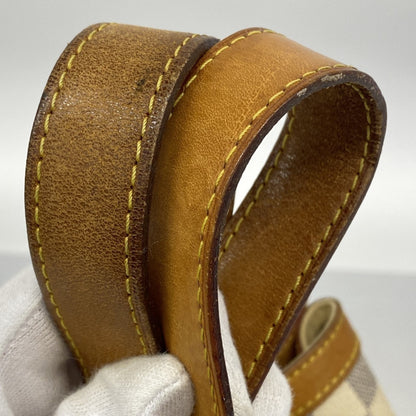 Louis Vuitton Damier Azur Hampstead Pm Tote Bag N51207 White