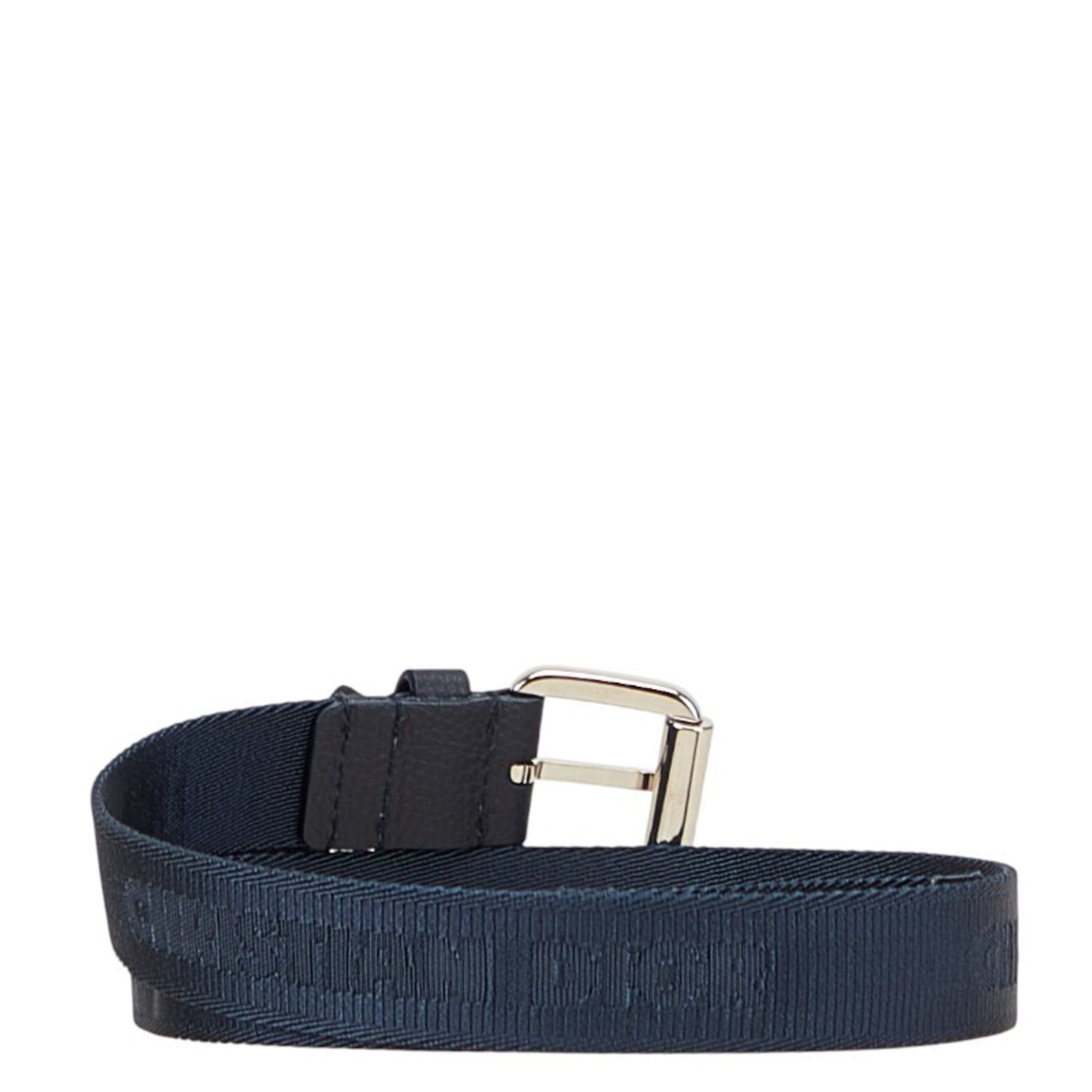 Christian Dior Dior Belt Navy Nylon