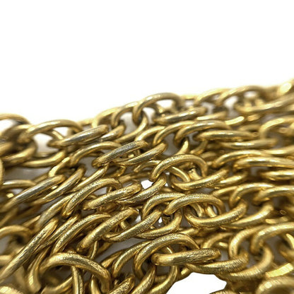 Chanel Necklace Gold A0495673 Coco Mark Gp Chanel Chain