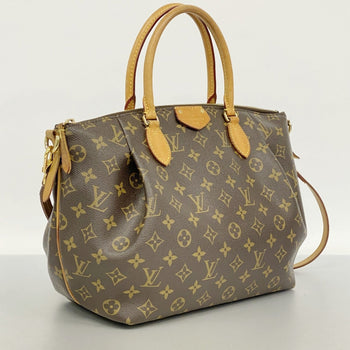 Louis Vuitton Monogram Turen Mm Handbag M48814 Brown 2-Way Bag