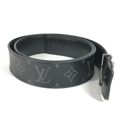 Louis Vuitton M9043U Monogram Eclipse Belt With Lv Initials