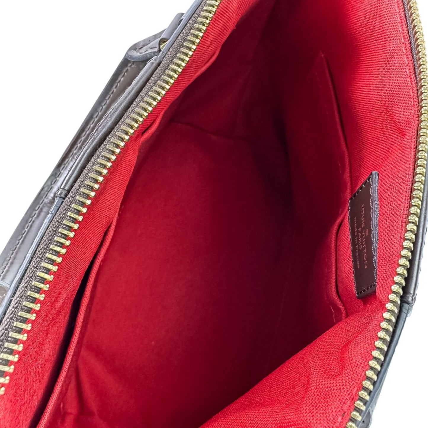 Louis Vuitton Damier Ebene Siena Pm Handbag N41545 Brown