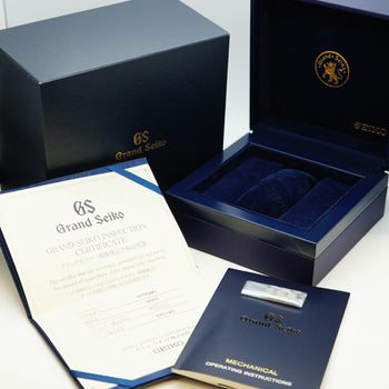 Seiko Grand 9S65-00B0 Sbgr053 Black Dial