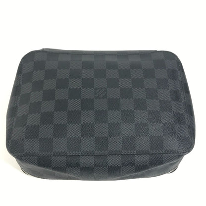 Louis Vuitton N40182 Damier Graphite Cube Langemont Mm Travel Case/Pouch In Canvas