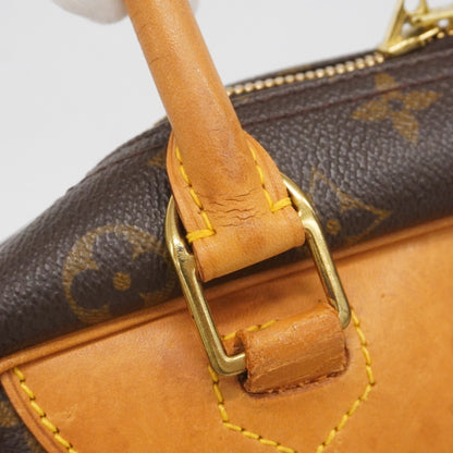 Louis Vuitton Monogram Deauville Handbag M47270 Brown