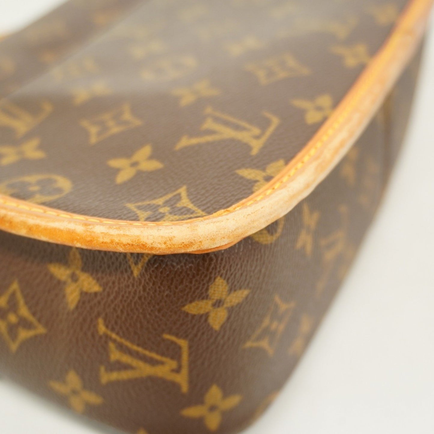 Louis Vuitton Monogram Sologne Shoulder Bag M42250 Brown