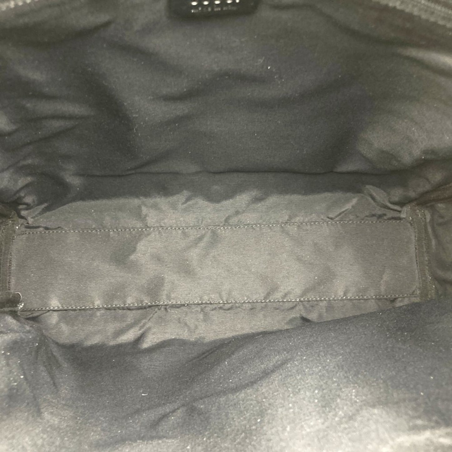 Gucci 90677 001013 Handbag Tote Bag Gg Canvas Pattern Leather Black