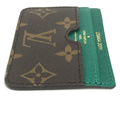 Louis Vuitton Louis Vuitton Monogram 2011 Shinsaibashi Renewal Commemoration Card Holder Business