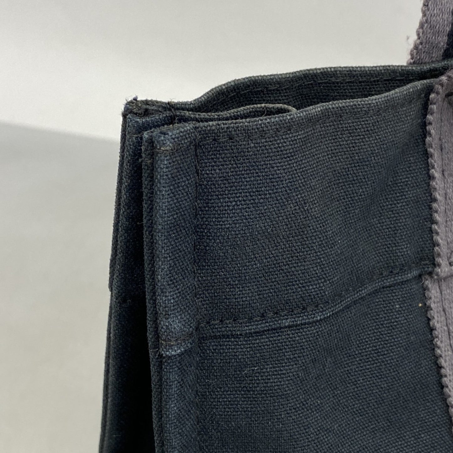 Hermes Tote Bag Foul To Pm Canvas Black