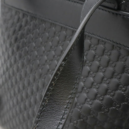 Gucci Micro Guccissima Backpack Leather Black 607993