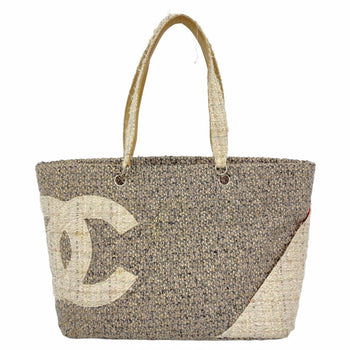 Chanel Cambon Tweed Tote Bag
