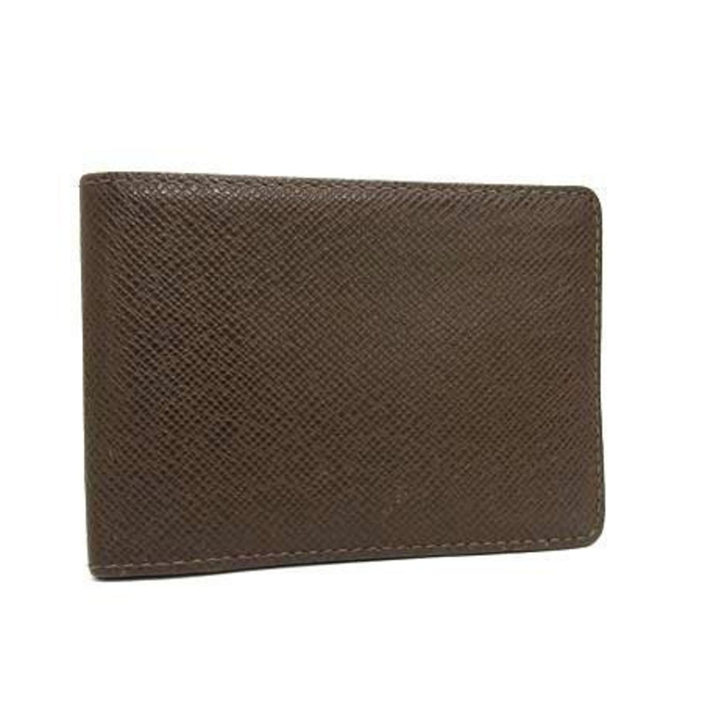 Louis Vuitton Louis Vuitton Porte-Bie 3 Vole Wallet M30428 Grizzly (Brown) Taiga