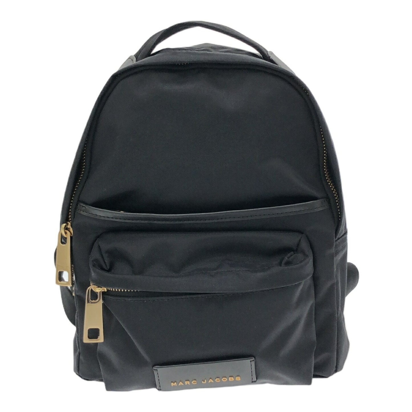 Marc Jacobs Backpack M0013945 Black Gold Nylon