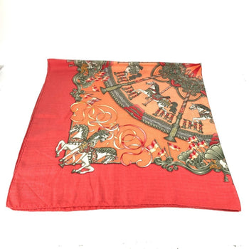 Hermes Luna Park Carre Jean 140 Large Cashmere And Silk Shawl/Scarf For Women
