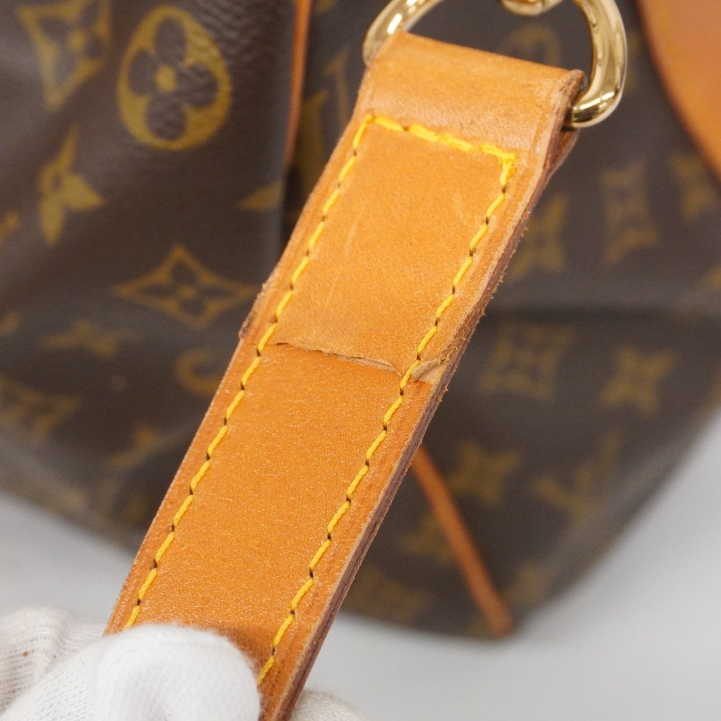 Louis Vuitton Monogram Keepall Bandouliere 50 Boston Bag M41416 Brown