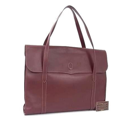 Cartier Tote Bag Must Line - Bordeaux Leather