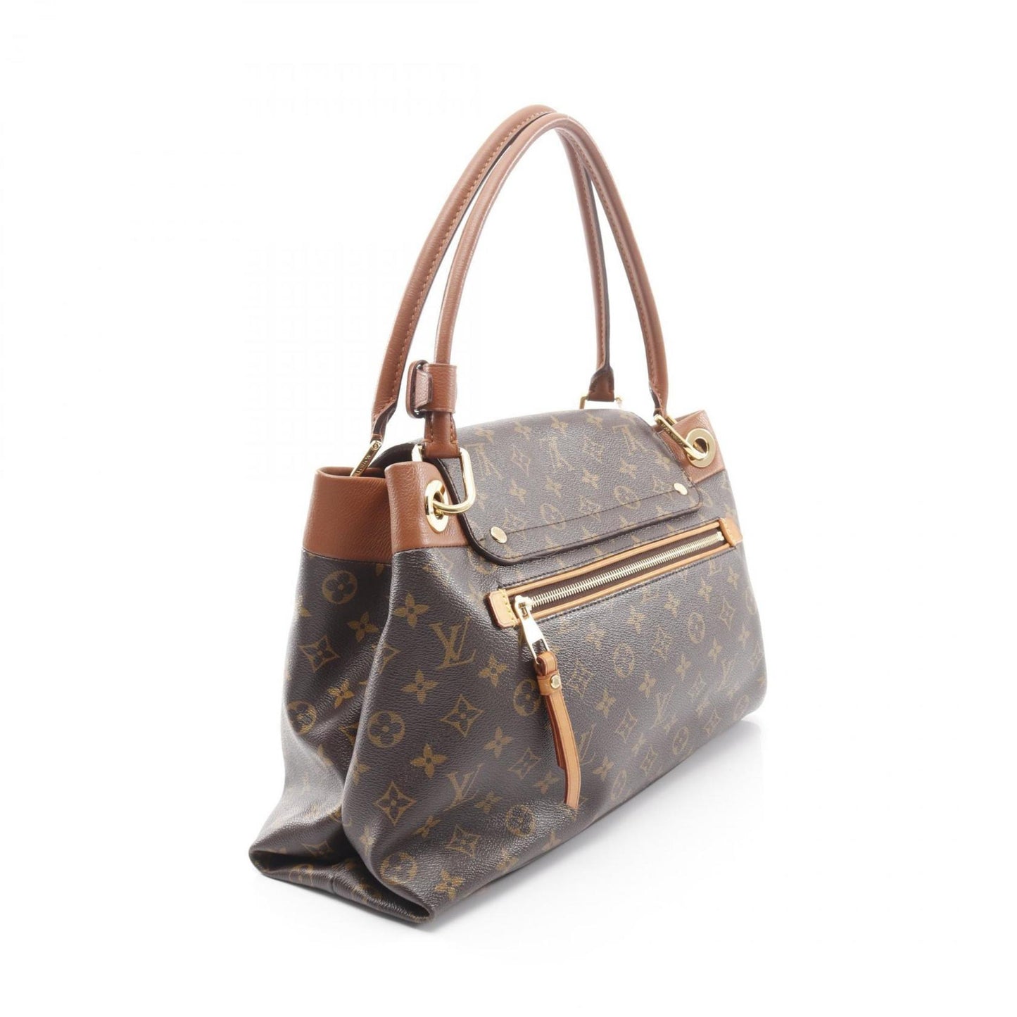 Louis Vuitton Olympe Monogram Camel Shoulder Bag