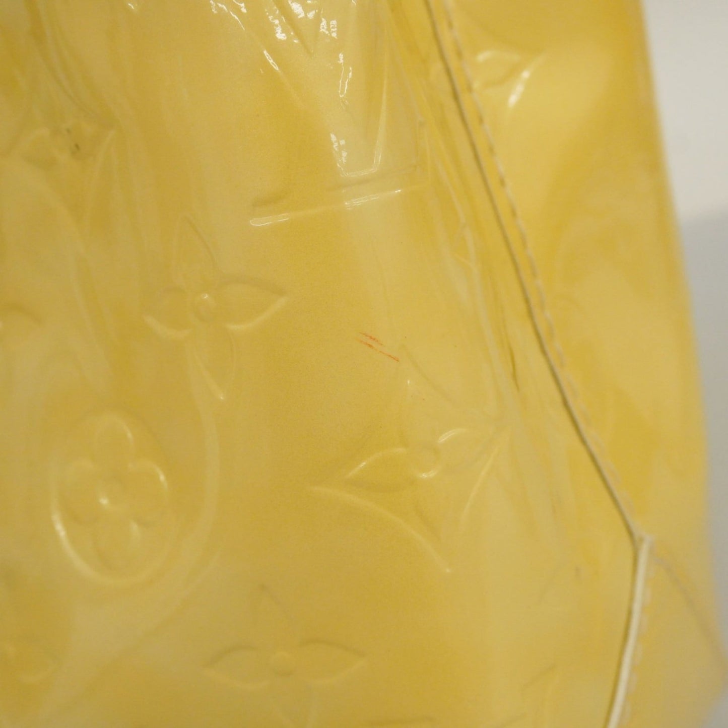 Louis Vuitton Vernis Reed Pm Handbag M91336 Pearl