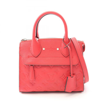 Louis Vuitton Pont Neuf Mini Handbag In Monogram Empreinte Leather