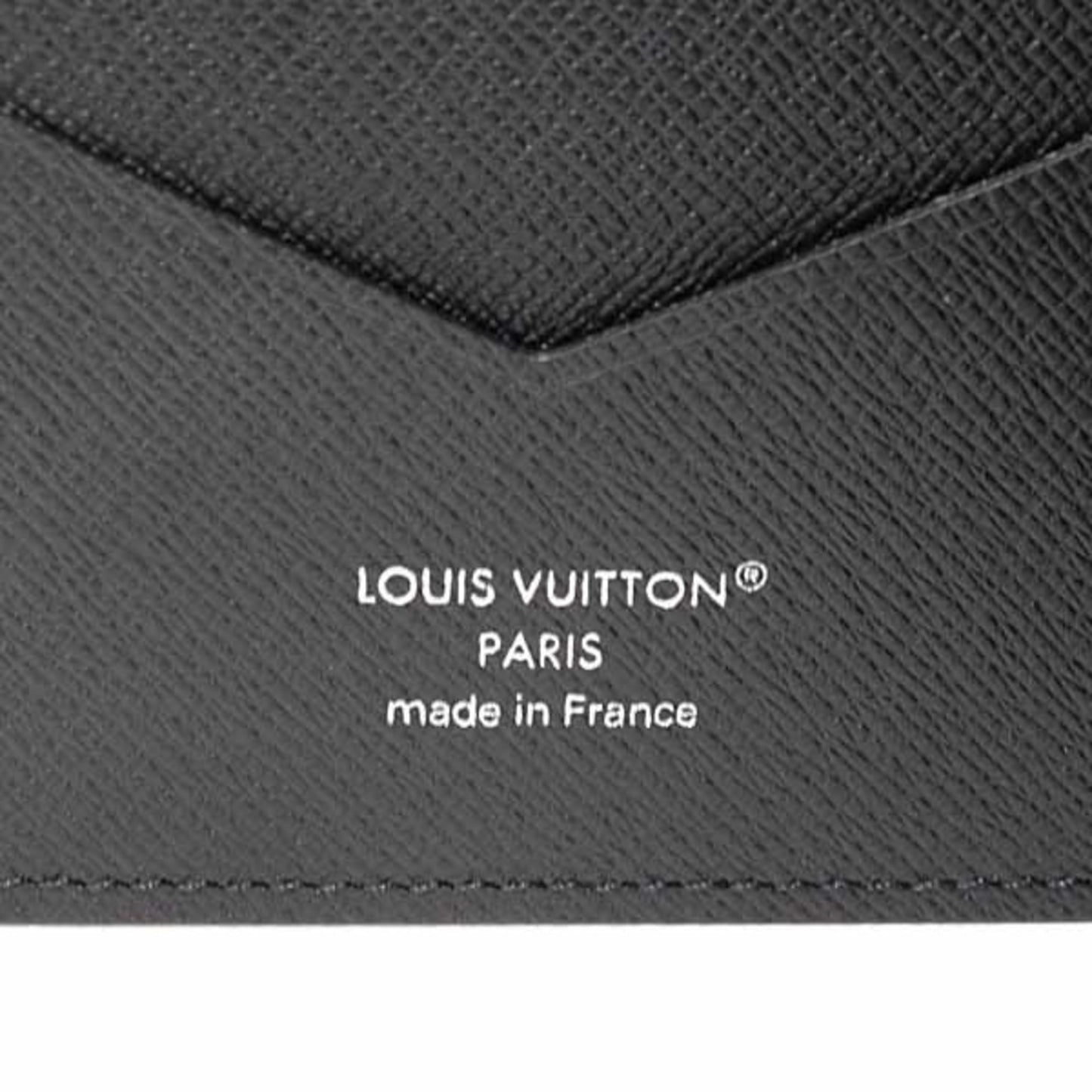 Louis Vuitton Couverture Passport Cover Nm Monogram Eclipse M64501 Black