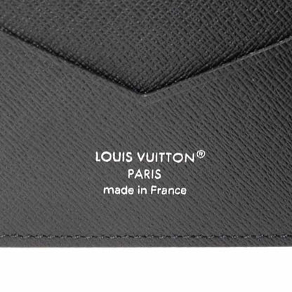 Louis Vuitton Couverture Passport Cover Nm Monogram Eclipse M64501 Black