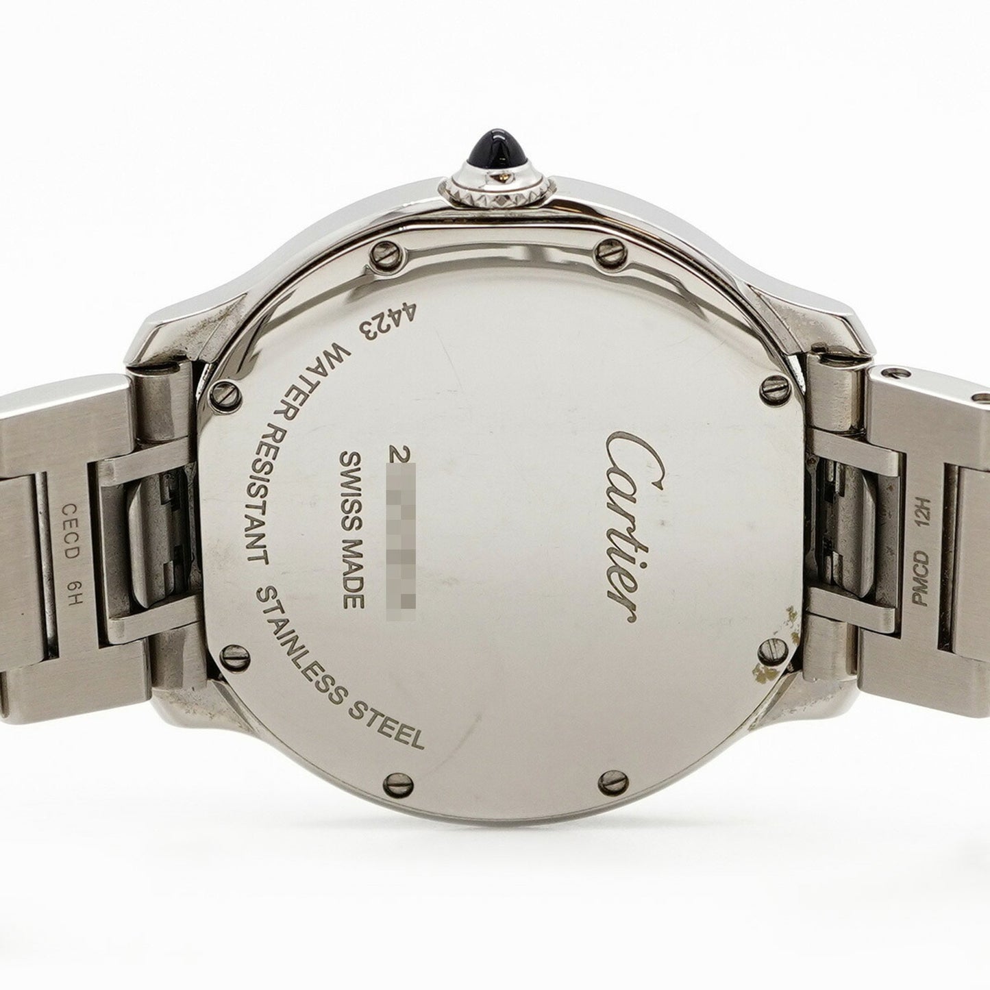 Cartier Ronde Must Wsrn0034 Silver Dial Boys' Watch