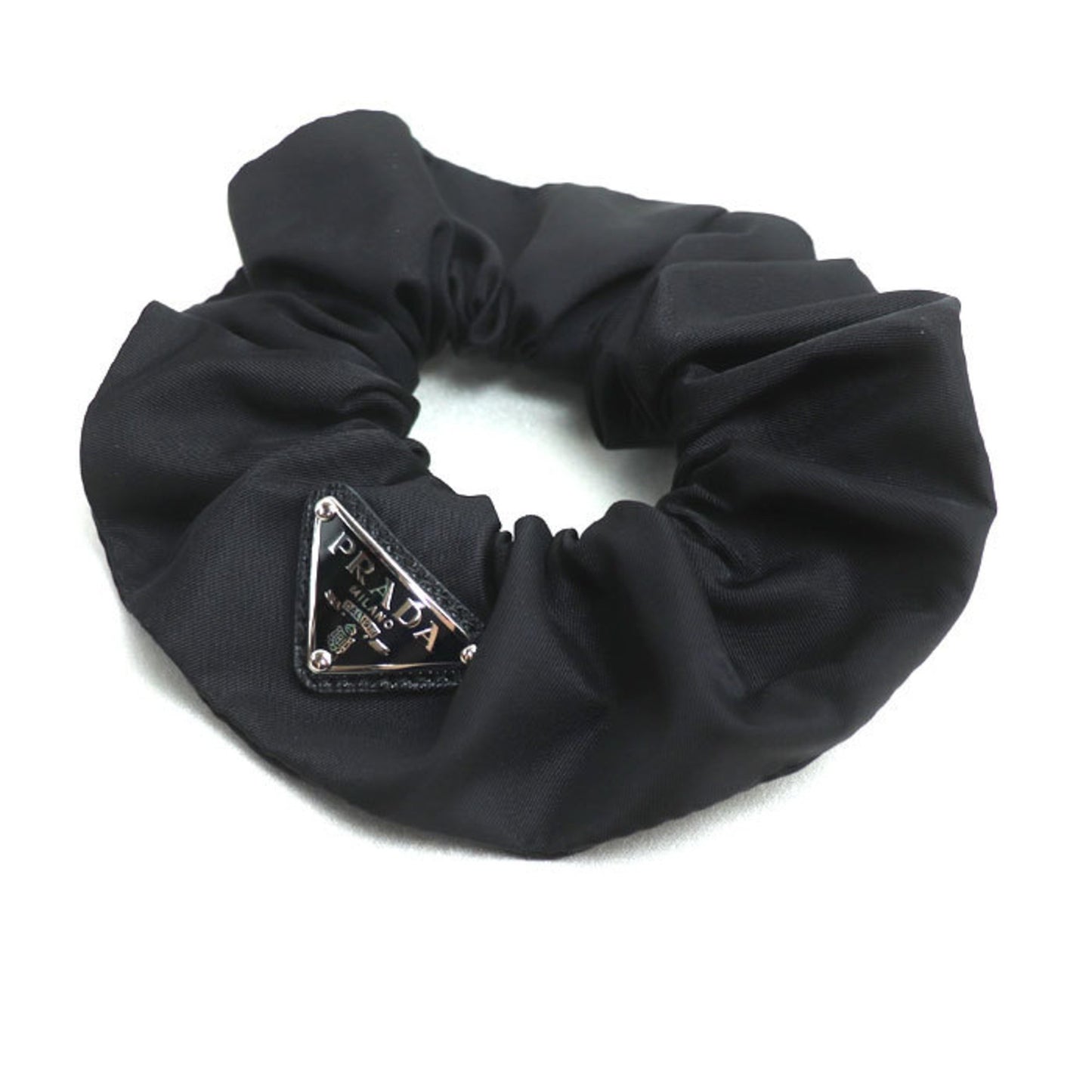 Prada Recycled Nylon Hair Scrunchie 1F015 2Dmi F0002