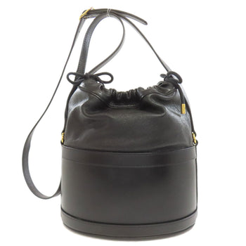 Gucci 602118 Horsebit Bucket Bag Tote Leather