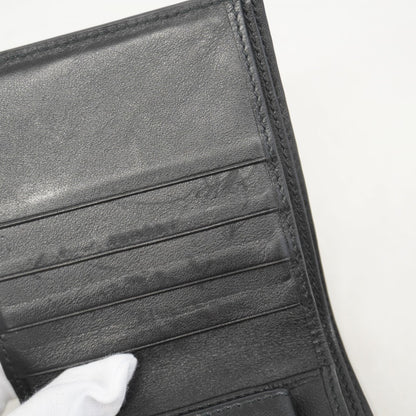 Gucci Micro Guccissima Wallet 150413 Leather Black