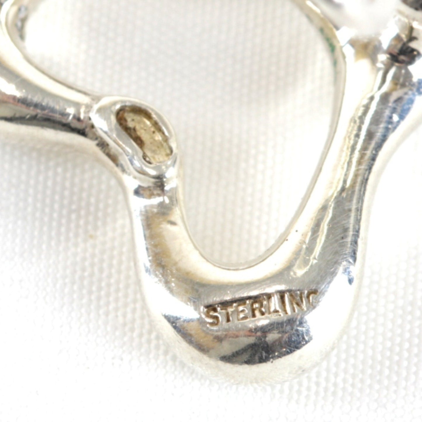 Tiffany & Co. Heart 10.7G Earrings In 925 Sterling Silver