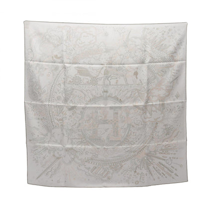 Herms Hermes Carr 90 Please Hold The Line Silk Scarf For Women