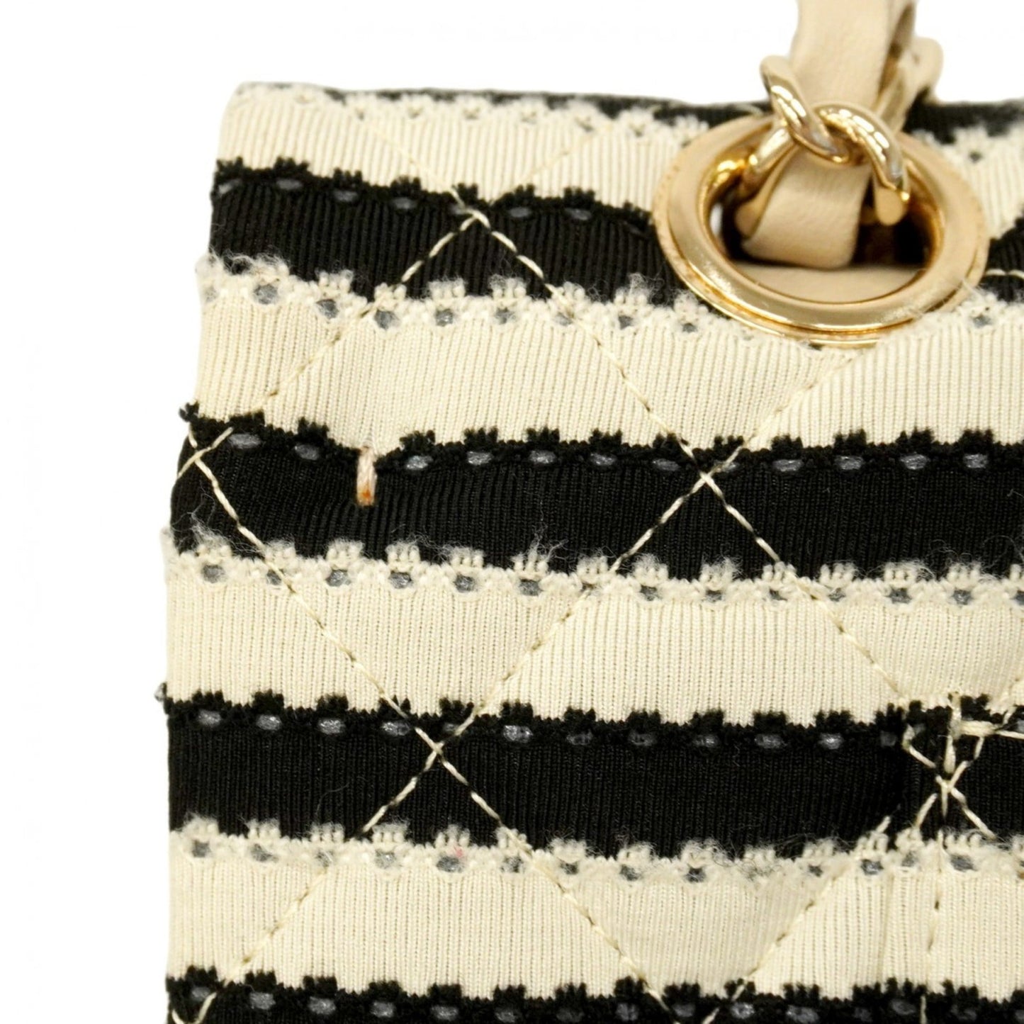 Cotton Chanel Shoulder Bag