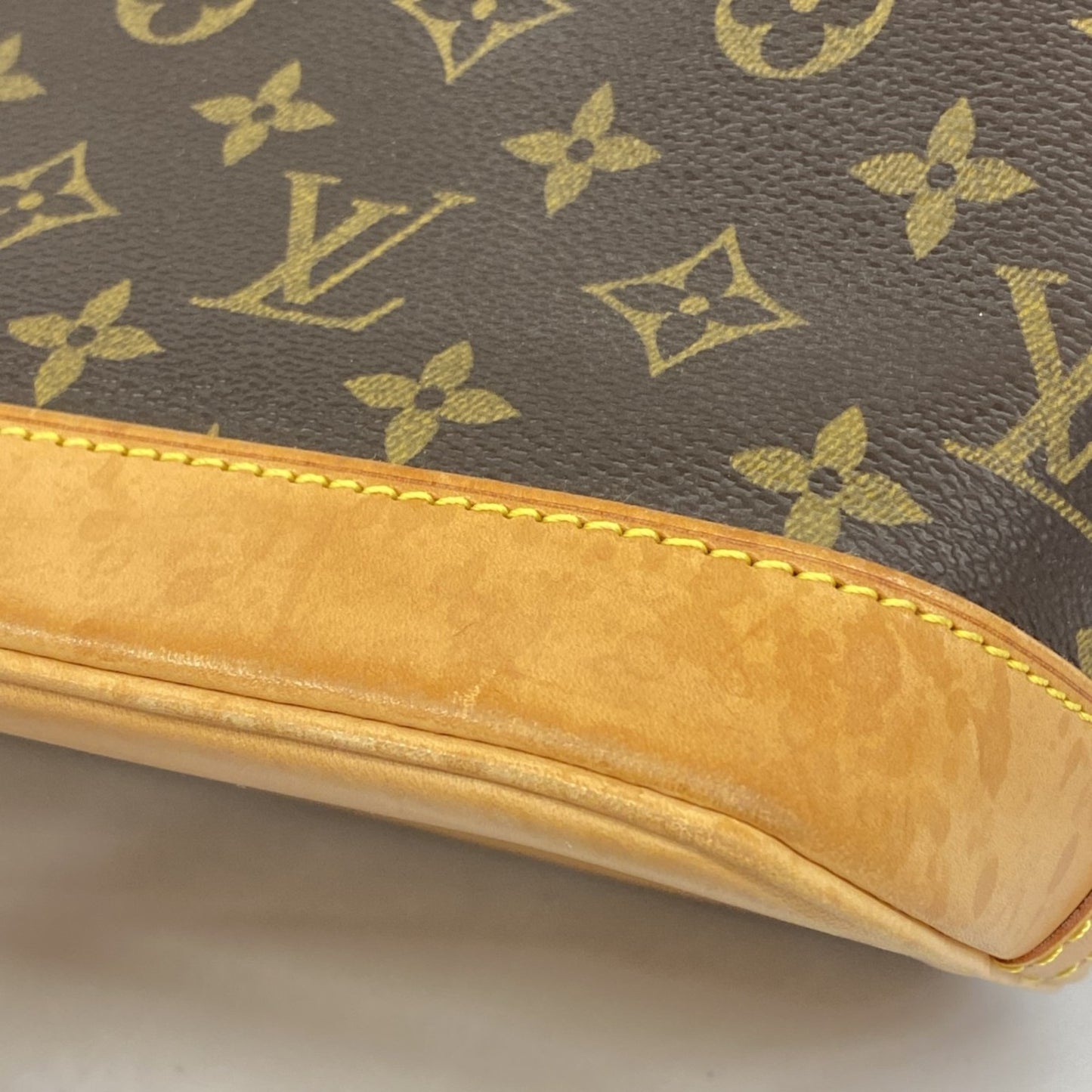 Louis Vuitton Monogram Alma Handbag M51130 Brown