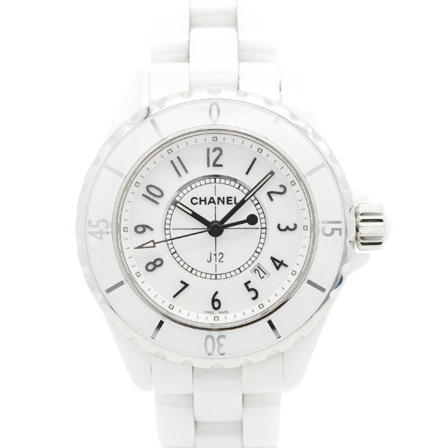 Chanel J12 H0968 White Dial