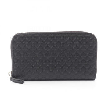 Gucci Micro Guccissima Round Long Wallet