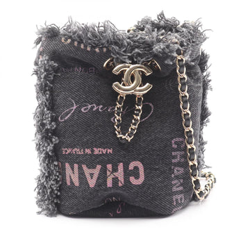 Denim Chanel Shoulder Bag